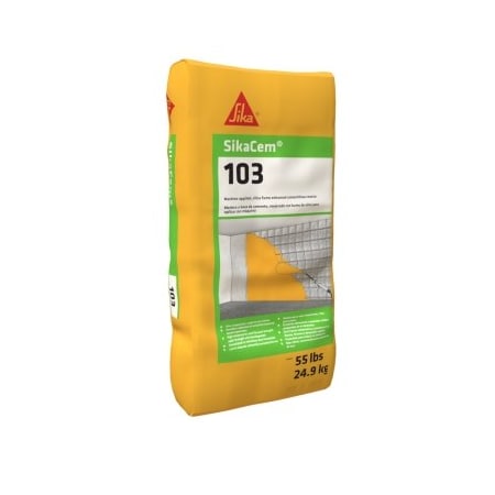 Sika Sikacem 103 1-component Spray-Applied Silica Fume Enhanced Repair Mortar 55lb Bag 91076